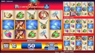 12X Free Spin Bonus From SILVER SWORD™, A SUPER MULTI-PAY™ Slot By WMS