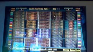 IGT Treasures of troy slot machine MAX BET 10 free spins