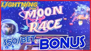 HIGH LIMIT Lightning Link Moon Race ⋆ Slots ⋆️$50 Bonus Round Slot Machine Casino