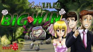 BIG WIN ON BRIDEZILLA SLOT (MICROGAMING) - 1,20€ BET!