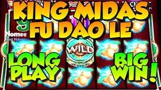 KING GANGSTER BABIES!! - BIG WIN!! -Long Play on King Midas and Fu Dao Le Slot Machines