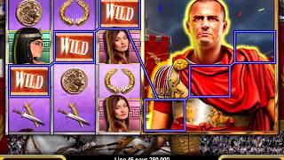 CONQUEST OF ROME Video Slot Casino Game with a FREE SPIN BONUS