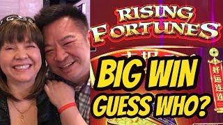 BIG WIN! RISING FORTUNES-WE ALL KNOW WHO GOT IT-LOL