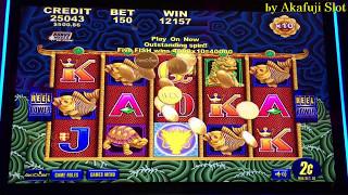 MEGA BIG WIN 2c•Buffalo, Lucky 88, Five Dragon Slot Machine at San Manuel Casino