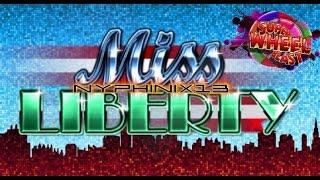 Aristocrat | Super Wheel Blast: Miss Liberty Slot Bonus BIG WIN