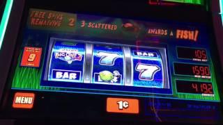 Catch The Big One 2 Slot Machine ~ 2 BONUSES!!! ~ Let's Go Fishing!!! • DJ BIZICK'S SLOT CHANNEL