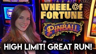 Fantastic Run! High Limit Pinball Slot Machine! I Called It!!
