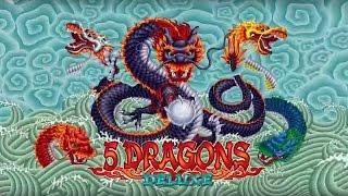 Wonder 4 Stars - 5 Dragons Deluxe Slot - BIG WIN Bonus!