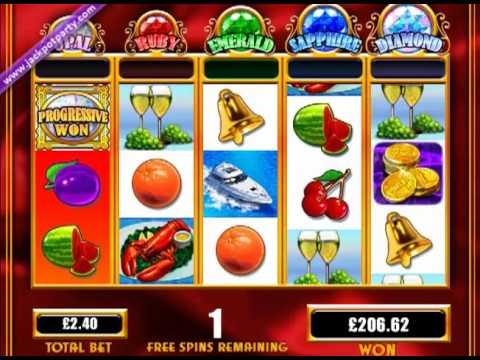 £1,766.85 LIFE OF LUXURY PROGRESSIVE ( 736 X STAKE) RICHES OF ROME™ BIG WINS AT JACKPOT PARTY
