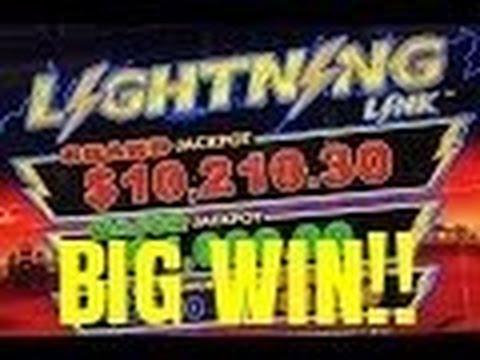 LIGHTNING LINK SLOT MACHINE BONUS-SUPER BIG WIN!