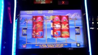 Dragon Emperor slot bonus win at Parx Casino
