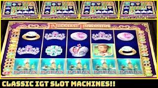 ⋆ Slots ⋆ IGT Slot Machines! Russian Treasure & Wild Wind Ups!