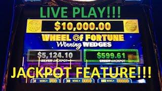 **LIVE PLAY** - WOF Winning Wedges Slot Machine