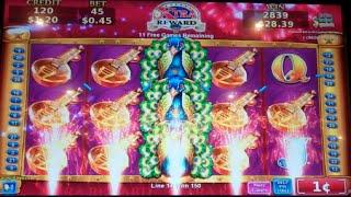 Adorned Peacock Slot Machine Bonus - 15 Free Spins - BIG WIN (#2)