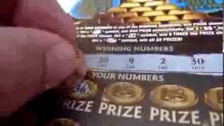 NICE WINNER - Gold Bullion - $20 Illinois Instant Scratch Off Lottery Ticket