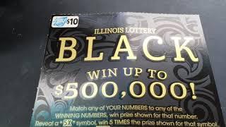 A quickie in the car • • - $10 Illinois Black Instant Lottery Ticket