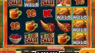 GRANNY'S TURKEY CHASE Video Slot Casino Game with a 
