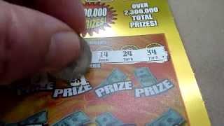 $ 100 Million Money Mania - $20 Scratchcard Illinois Instant Lottery