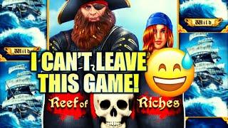 REEF OF RICHES 3-D • I CAN’T LEAVE THIS GAME!! Slot Machine (IGT)