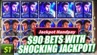 HIGH LIMIT NIGHT OF THE WOLF ⋆ Slots ⋆ SHOCKING JACKPOT ON $90 BETS