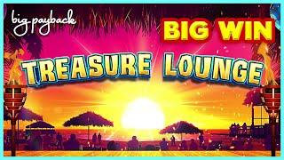 RARE BONUS!! Treasure Lounge Slot - BIG WIN SESSION!