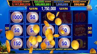 MAGIC PEARL Video Casino Game with a FREE SPIN BONUS