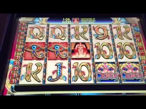 $11.25 bet Cleopatra Slot HUGE WIN!!! Part 1