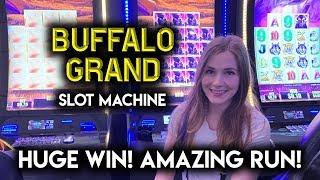 EPIC RUN! Buffalo Grand Slot Machine!! HUGE WIN!!