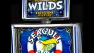 Seagull Sam Slot Machine Bonus-Big Win!
