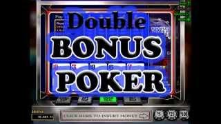 Double Bonus Poker Video at Slots of Vegas
