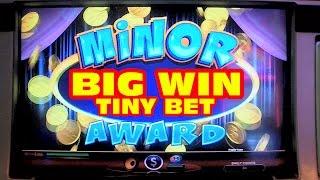 Bier Haus BIG WIN ON A TINY BET Slot Machine Progressive