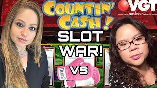 VGT SLOT WAR ON •COUNTIN’ CASH! ERICA’S SLOT WORLD vs SML $300 IN AT $15 MAX BET!•