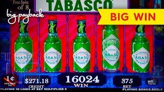 AWESOME, YEAH! Tabasco Brand Slot - BIG WIN, ALL FEATURES!