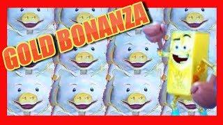 Piggy Power on GOLD BONANZA Slot Machine * Winning! | Casino Countess