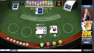 £100 Double or Nothing Blackjack session #4
