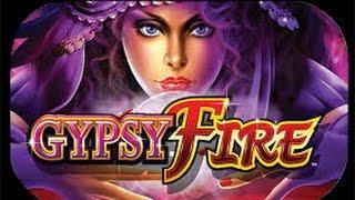 Gypsy Fire - Konami Slot Machine Bonus with Retriggers