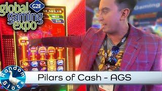 Pilars of Cash Slot Machine by AGS at #G2E2022