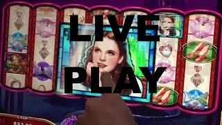 LIVE PLAY on Ruby Slippers 2 Slot Machine