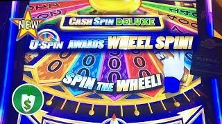•️ NEW -  Cash Spin Deluxe U spin slot machine, bonuses