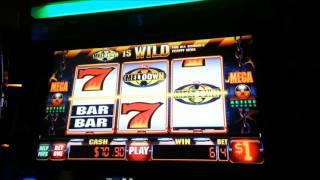 NEW! Total MEGA Meltdown $1 Slot Machine Progressive Win!!! $4 Max Bet..