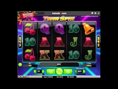 Twin Spin Slot - BIG Win with 7's!