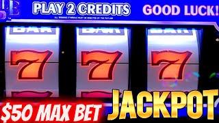 $50 MAX BET ⋆ Slots ⋆HANDPAY JACKPOT⋆ Slots ⋆ On High Limit 3 Reel Slot Machine | Live Slot Play | S