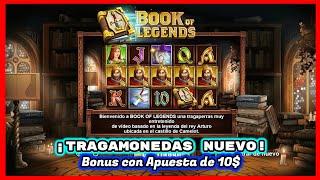Juego de Casino Nuevo! ★ Slots ★ Book of Legends Tragamonedas Online