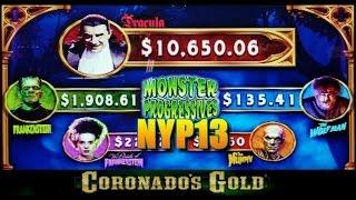WMS: Monster Progressives - Slot Monster Spin&Coronado's Gold Bonus