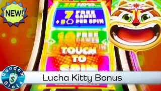 New⋆ Slots ⋆️Lucha Kitty Slot Machine Bonus