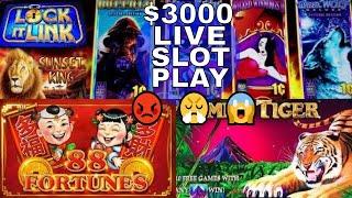 $3000 Live Slot Play At SAN MANUEL Casino ! WTF • # DAY 3