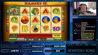 Big Bet!! Ramses II Slot Gives Mega Big Win!!