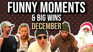 CASINODADDY FUNNY MOMENTS AND BIG WINS OF DECEMBER 2020