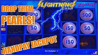 HIGH LIMIT Lightning Link Sahara Gold & Magic Pearl HANDPAY JACKPOT ⋆ Slots ⋆️$50 Bonus Round Slot M