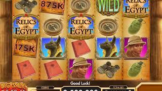 RELICS OF EGYPT Video Slot Game with a 